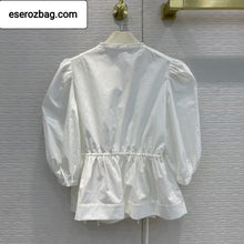 Load image into Gallery viewer, Broderie Anglaise Wrap Blouse
