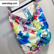 Load image into Gallery viewer, Multicolor Watercolor Skater Shorts
